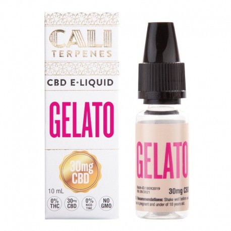 E-LIQUIDS CBD TERPENOS GELATO 10ML 30MG